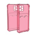 Miniatyrbild 1 av 2: iPhone 11 Pro TPU Shockproof Protective Wallet Case Pink