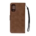 Miniatyrbild 2 av 4: Flip Stand Leather Wallet Case For Samsung Galaxy S20 Brown
