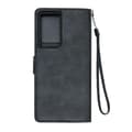 Miniatyrbild 5 av 5: Flip Stand Läderfodral till Samsung Galaxy S21 Ultra Black