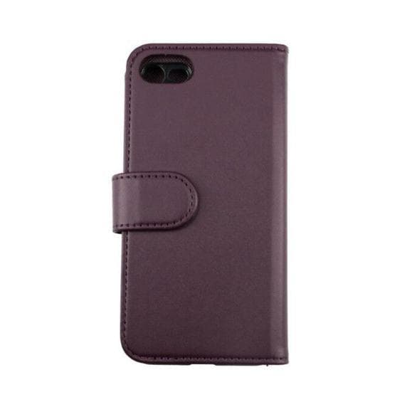RV Magnetiskt Plånboksfodral - iPhone 7/8/SE 2020 - Mörklila