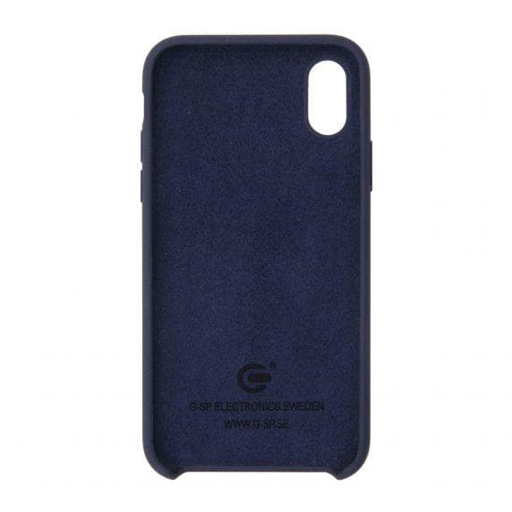 Liquid Silicone Case For iPhone X/XS Blue