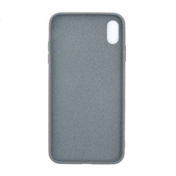 Fitted Case TPU With Kickstand For iPhone X/XS Grey