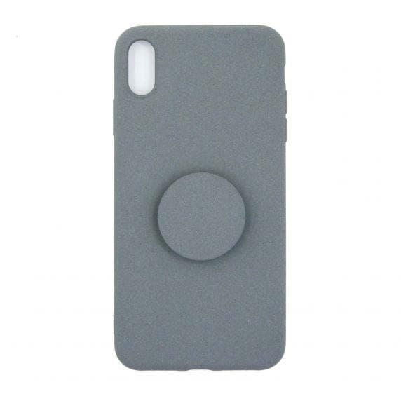 Fitted Case TPU With Kickstand For iPhone X/XS Black