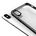 Miniatyrbild 4 av 10: iPhone X/XS Transparent Shockproof With TPU Edge Case Black