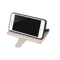Miniatyrbild 5 av 10: Flip Stand PU Leather Kickstand Card Case Grey For iPhone X/XS
