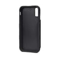 Miniatyrbild 6 av 8: PU Leather Back Flip Kickstand Card Case Black For iPhone X/XS