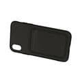 Miniatyrbild 4 av 4: Original Candy Flower Wallet Card Slot Phone Case for iPhone X/XS Black Soft Silicone Shockproof Cover