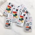 Miniatyrbild 3 av 3: Shockproof TPU Fashion Barcode Labels Case For iPhone X/XS-SALE Style