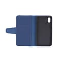 Miniatyrbild 5 av 10: Flip Stand PU Leather Kickstand Card Case Blue For iPhone XR
