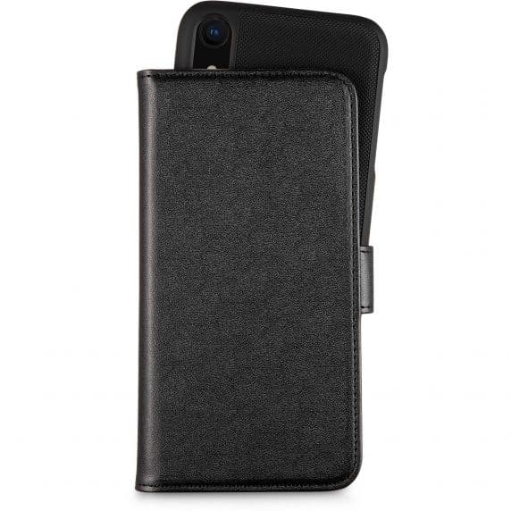 Holdit Detachable Leather Case For iPhone XR Black