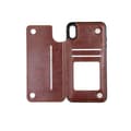 Miniatyrbild 2 av 5: Fitted Leather Case For iPhone XR Brown