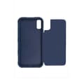 Miniatyrbild 4 av 8: iPhone XR PU Leather Back Flip Wallet Case Blue