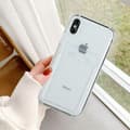 Miniatyrbild 5 av 5: iPhone XR TPU Shockproof Protective Wallet Case Transparent