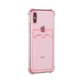 Miniatyrbild 3 av 4: iPhone XS Max TPU Shockproof Protective Wallet Case Pink