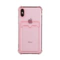 Miniatyrbild 1 av 4: iPhone XS Max TPU Shockproof Protective Wallet Case Pink