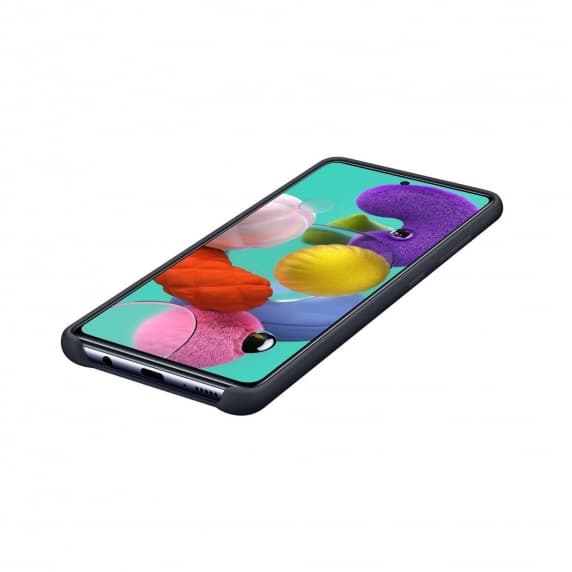 Silikonskal Samsung A52 - Svart
