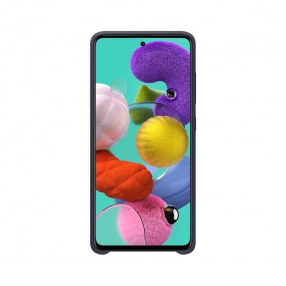 Silikonskal Samsung A52 - Svart