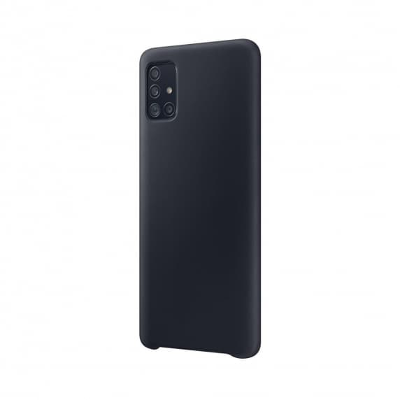 Silikonskal Samsung A52 - Svart