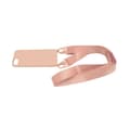 Miniatyrbild 3 av 4: Apple iPhone 7/8/SE 2020 Liquid Silicone Case with Neck Strap High Quality Sand Pink