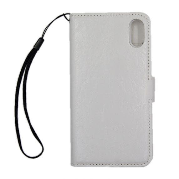 Detachable Leather Case For iPhone X/XS White