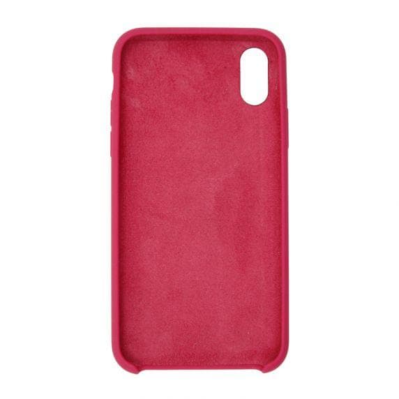 Silicone Case For iPhone X/XS Rose Red