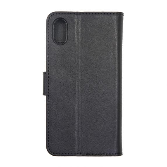 Flip Stand Leather Case For iPhone X/XS Black