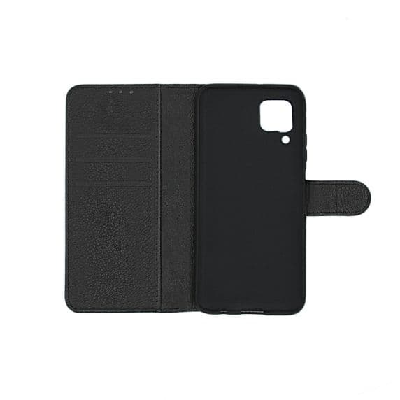 Flip Stand Leather Wallet Case For Huawei P40 Lite Black