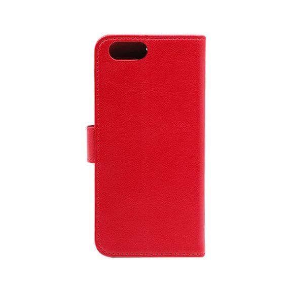 Flip Stand Leather Case For iPhone 7/8 Red