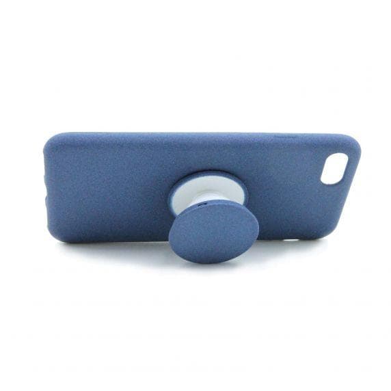 Fitted Case TPU With Kickstand For iPhone 7/8 Blue