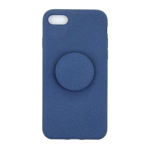 Fitted Case TPU With Kickstand For iPhone 7/8 Blue