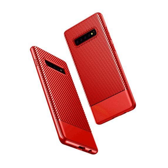 Fitted Case For Samsung S10 Red