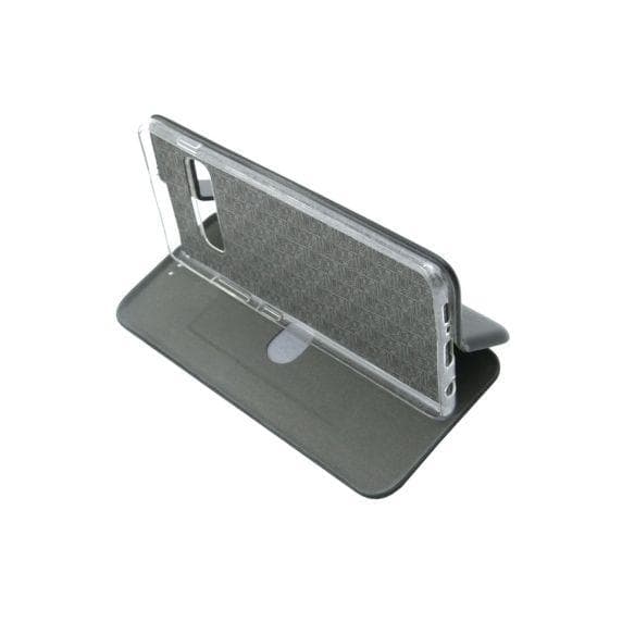 Flip Stand PU Leather Case For Samsung S10 Plus Black