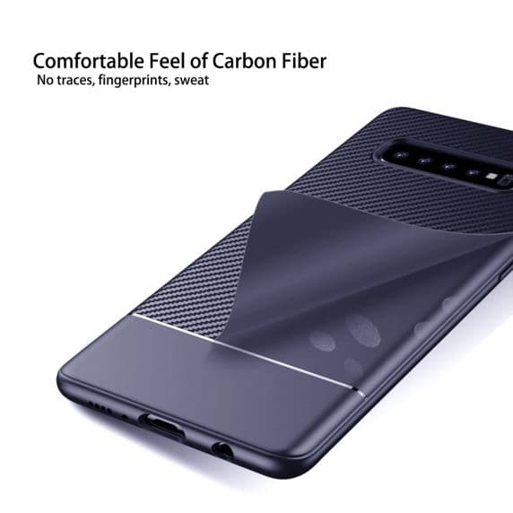 Fitted Case For Samsung S10 Plus Blue