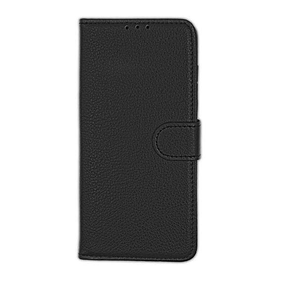 Flip Stand Leather Wallet Case For Samsung Galaxy A51 Black