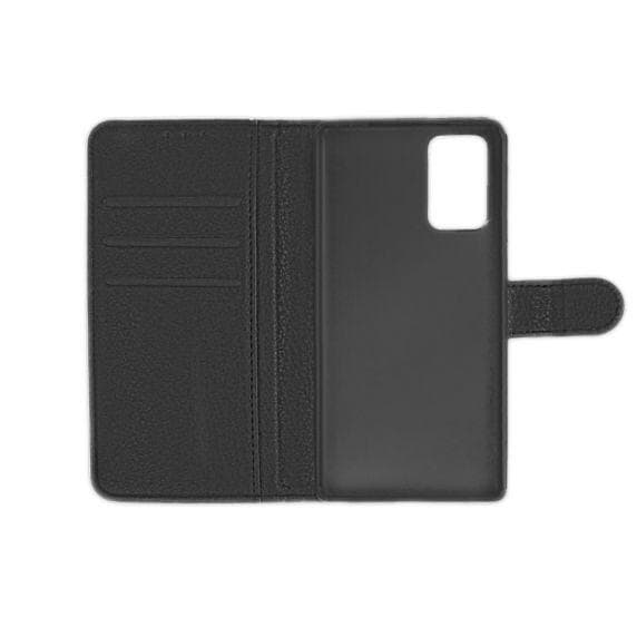 Samsung Galaxy Note 20 5G Flip Stand Leather Wallet Case High Quality Black