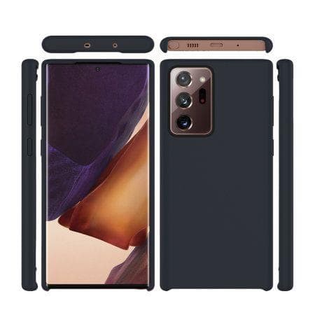 Silikonskal Samsung Note 20 Ultra 5G - Svart