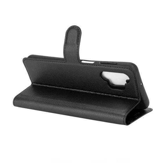 Samsung Galaxy A32 5G FliP Magnetic FliP Stand TPU+PC Leather Case Black