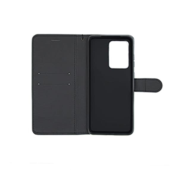 Flip Stand Leather Wallet Case For Samsung Galaxy S20 Ultra 5G Black