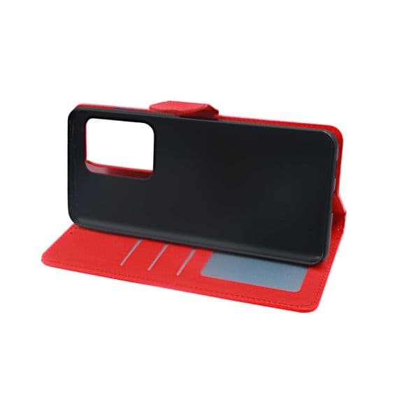 Flip Stand Leather Wallet Case For Samsung Galaxy S20 Ultra 5G Red
