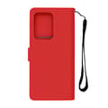 Miniatyrbild 2 av 4: Flip Stand Leather Wallet Case For Samsung Galaxy S20 Ultra 5G Red