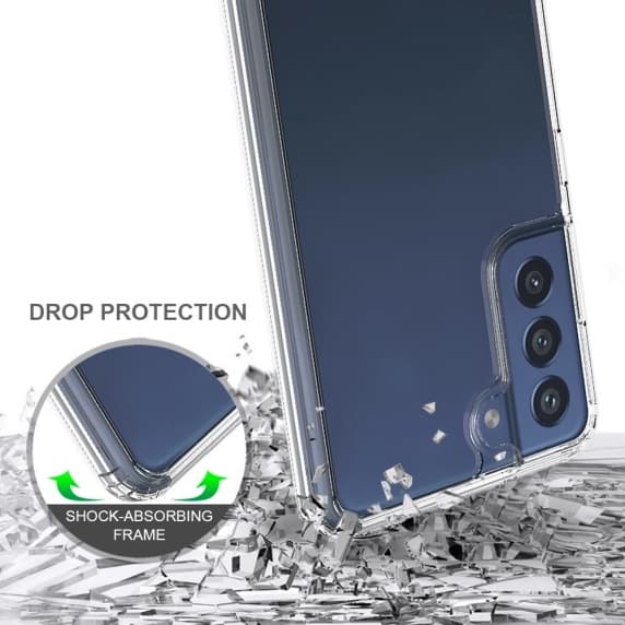Stöttåligt Skal Samsung Galaxy S21 FE - Transparent