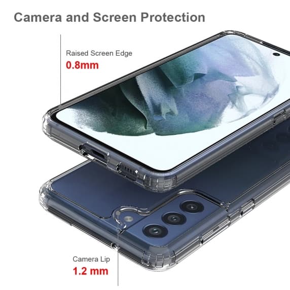 Stöttåligt Skal Samsung Galaxy S21 FE - Transparent