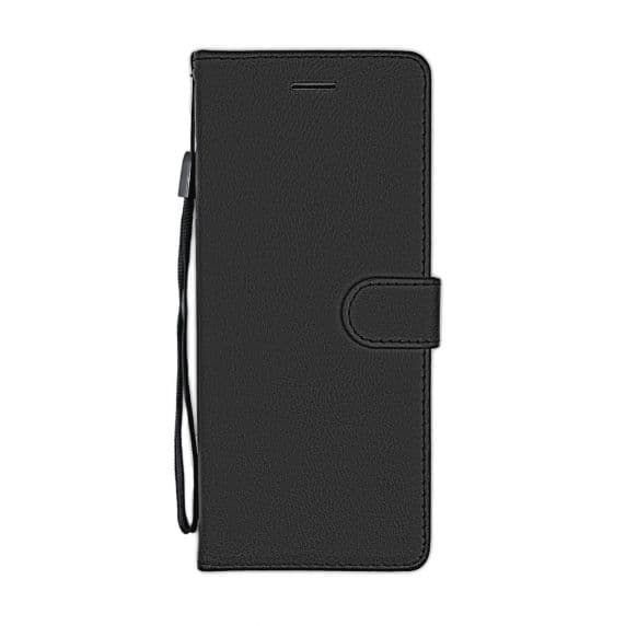 Flip Stand Leather Wallet Case For Sony Xperia 5 Black