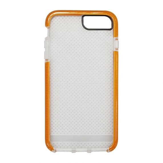 Fitted Case For iPhone 7 Plus/8 Plus White and Orange