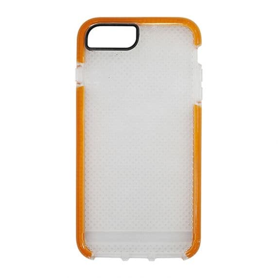 Fitted Case For iPhone 7 Plus/8 Plus White and Orange