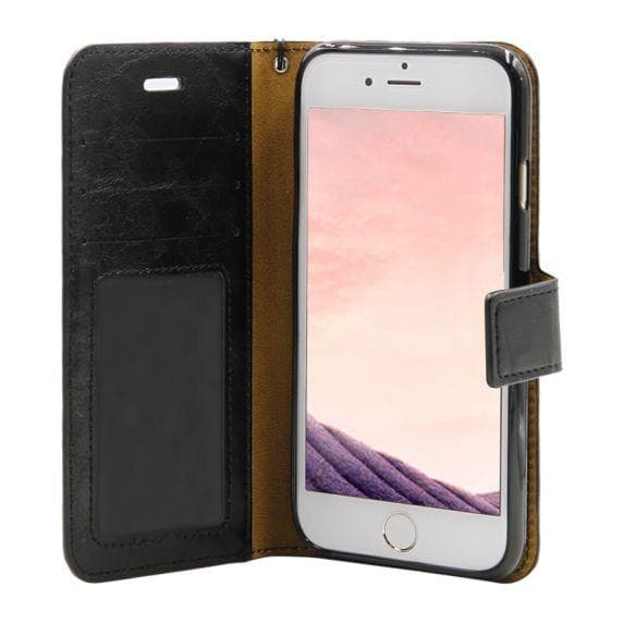 Detachable Leather Case For iPhone 7/8 Black
