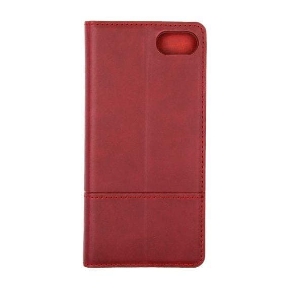 Flip Stand Leather Case For iPhone 7/8 Red