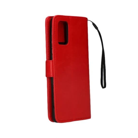 Flip Stand Leather Wallet Case For Samsung Galaxy S20 Plus Pink
