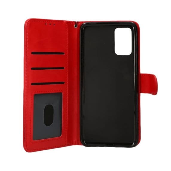 Flip Stand Leather Wallet Case For Samsung Galaxy S20 Plus Pink