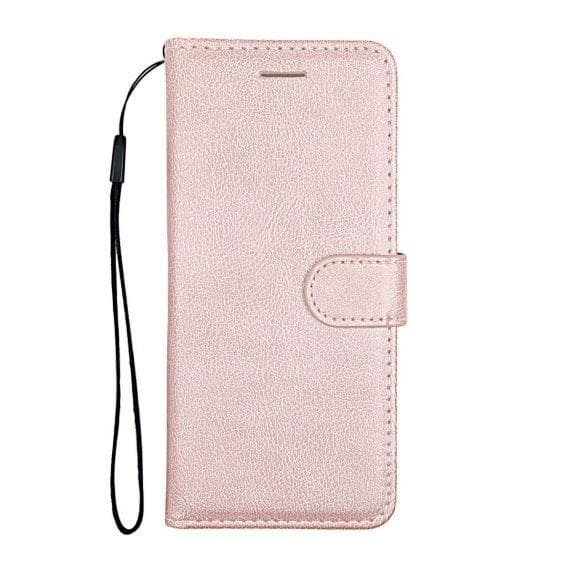 Flip Stand Leather Wallet Case For Samsung Galaxy S20 Pink